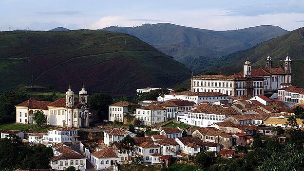 Blick auf Ouro Preto
