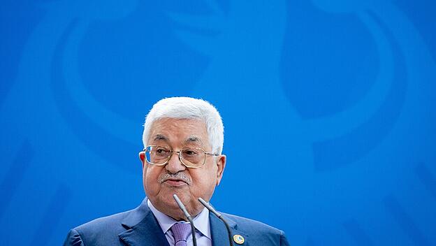 Palästinenserpräsident Mahmud Abbas in Berlin