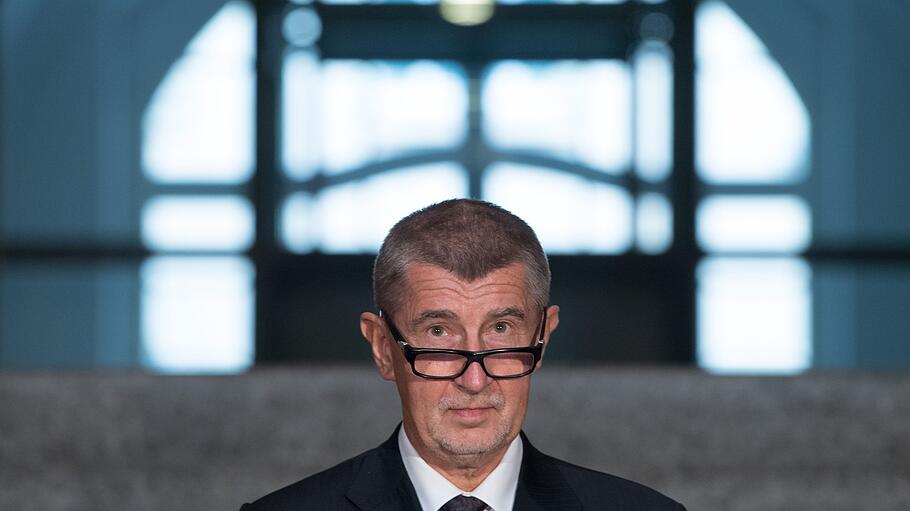 Tschechiens Premierminister in Dresden