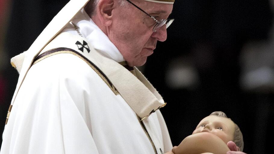 Pope Francis delivers a Christmas Mass at St. Peter's Basilica