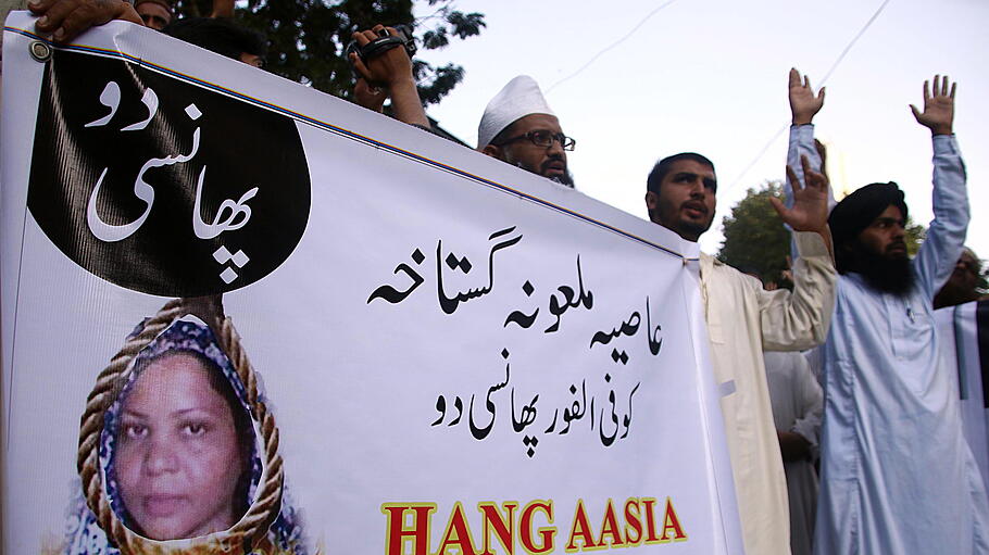 Asia Bibi darf nicht nach Großbritannien