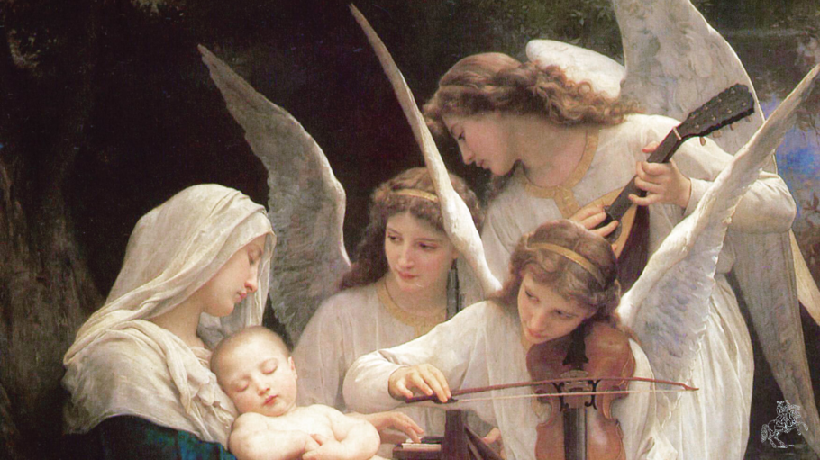 "Das Lied der Engel" von William-Adolphe Bougereau.