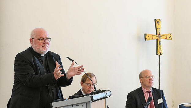 Kardinal Reinhard Marx bei einer Vorbereitungssitzung zum "Synodalen Weg".