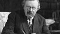 Literat G. K. Chesterton ist nicht nur durch seine Kriminalromane um Father Brown bekannt