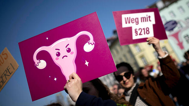 Demonstration gegen §218