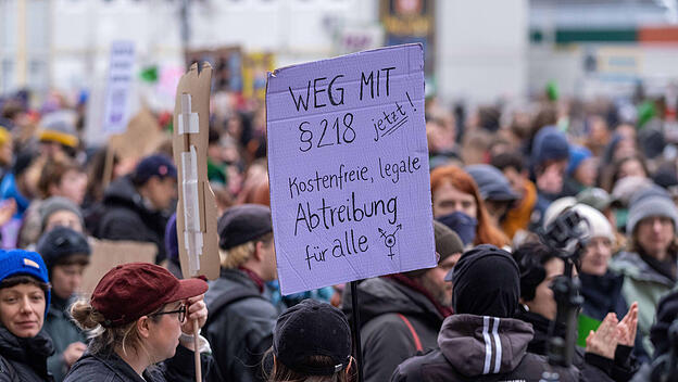 Pro-Abtreibungs-Demonstration in Berlin