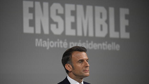 Macrons Regierungskoalition landete bei den Europawahlen mit 14,6 Prozent weit hinter dem RN mit 31,4 Prozent.
