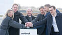 Northvolt-Baubeginn mit Olaf Scholz, Robert Habeck und Anderen