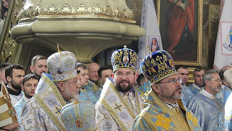 Bischofsweihe in Iwano-Frankiwsk