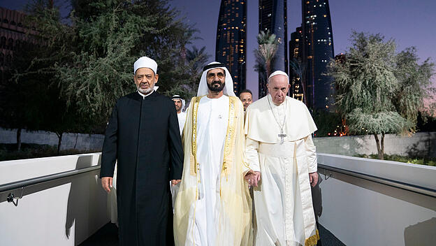 Papst Franziskus besuchte die Vereinigten Arabischen Emirate