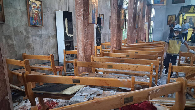 Angriff Mar Elias Kirche