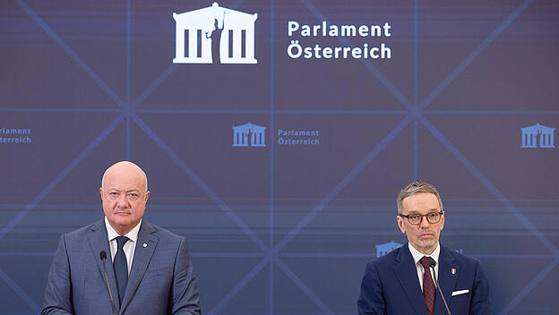Koalitionsgespräche PK zu FPÖ - ÖVP Verhandlungen