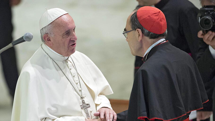 Kardinal Barbarin trifft Papst Franziskus
