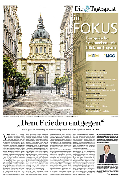 Im Fokus - Europäische Wegmarken - Ein  Blick aus Ungarn