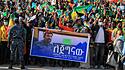 In Addis Abeba kam es zu Massenkundgebungen für die Zentralregierung