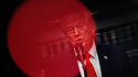 Donald Trump bei einem Pressestatement