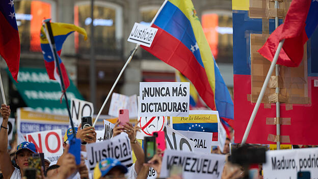 Protest in Madrid