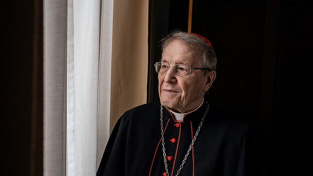 Kardinal Kasper am 4. April 2019 in Rom.