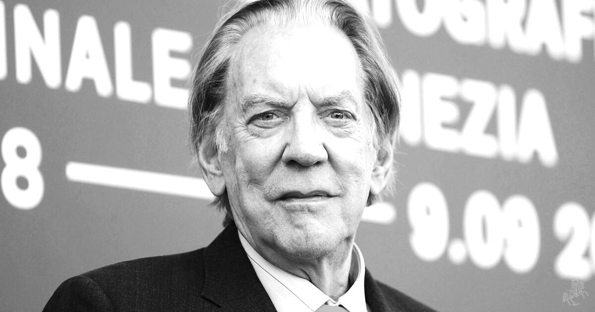 Nicht nur die Gondeln tragen Trauer zum Tod von Donald Sutherland Die Tagespost