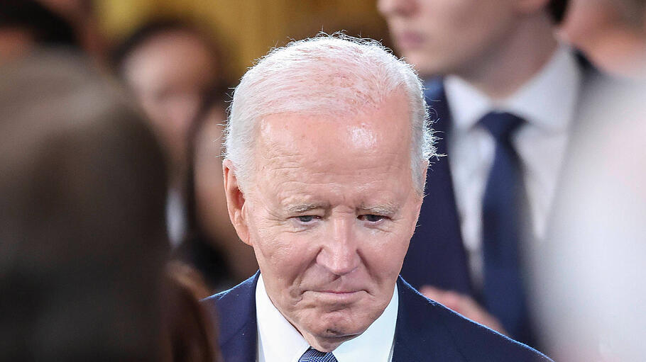 Ex-Präsident Joe Biden bei Donald Trumps Amtseinführung