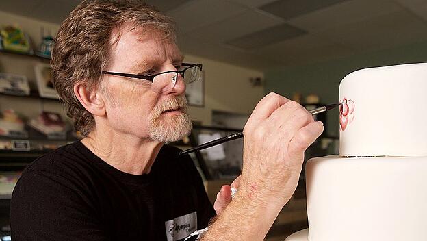 Konditorkünstler Jack Phillips