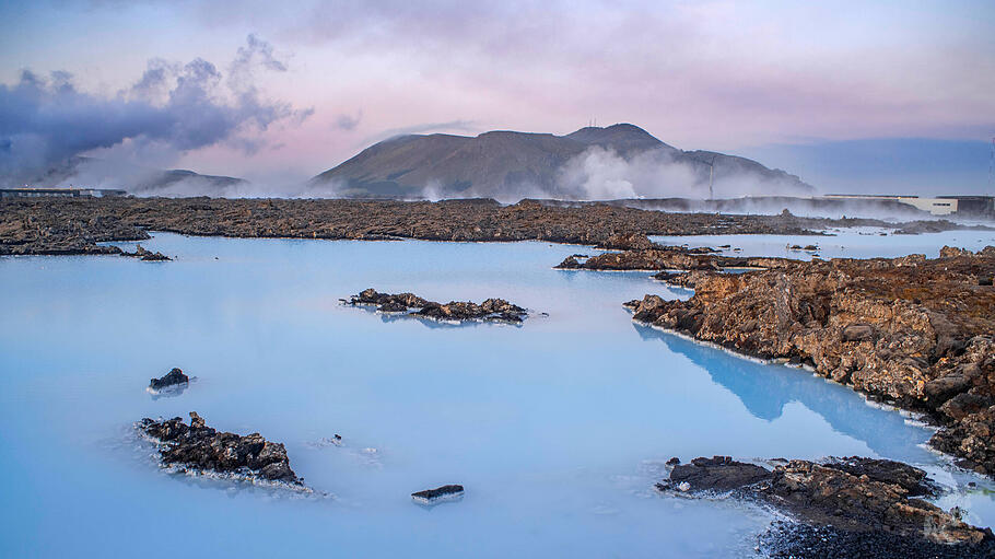 Blaue Lagune in Island
