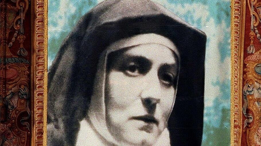 Porträt der Karmeliterin Edith Stein anlässlich der Zeremonie der Heiligsprechung