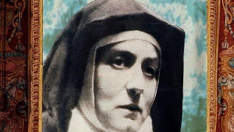 Porträt der Karmeliterin Edith Stein anlässlich der Zeremonie der Heiligsprechung