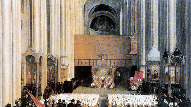 Konzil von Trient, zugeschrieben an Tizian