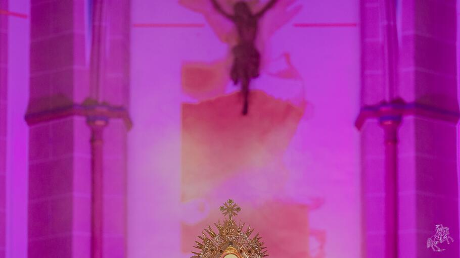 Eucharistischen Anbetung