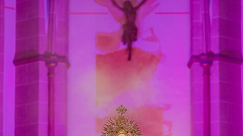 Eucharistischen Anbetung