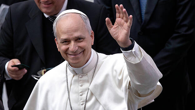 Papst Leo XIV. trifft Journalisten