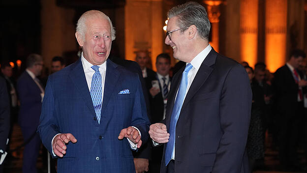 König Charles und Premierminister Keir Starmer