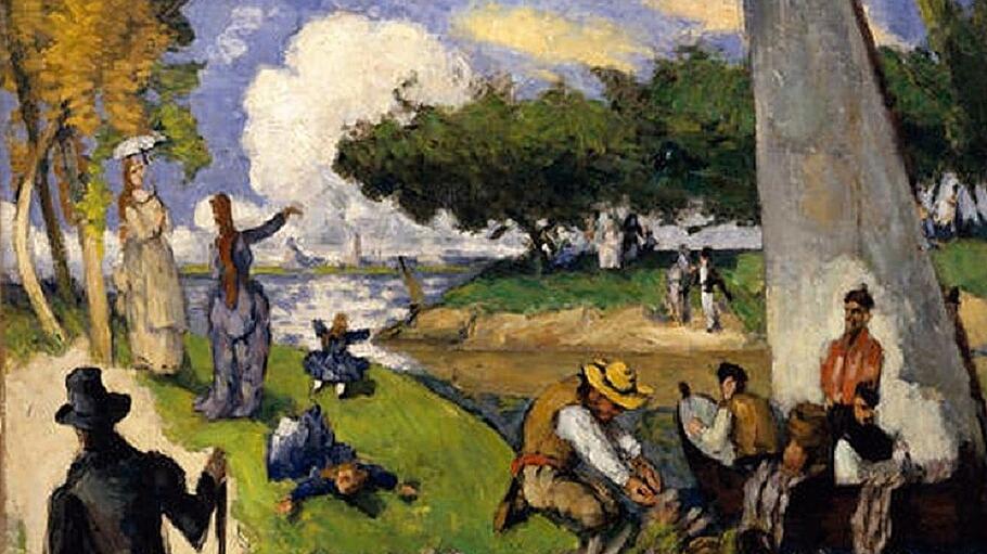 &bdquo;Die Fischer&ldquo; von Cézanne (um 1875)