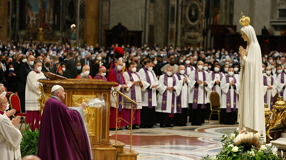 Friedensgebet mit Papst Franziskus