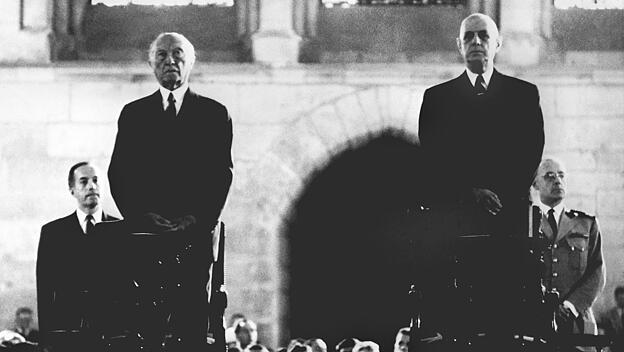 De Gaulle und Adenauer - Aussöhnung mit Frankreich