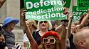 Demonstration für ein "Recht" auf Abtreibung in New York