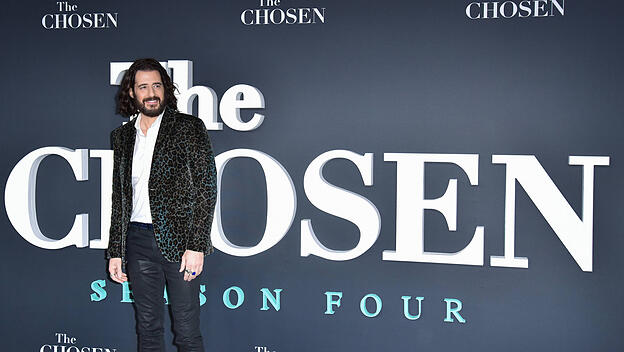 Jonathan Roumie bei der Premiere der vierten Staffel von "The Chosen" in London