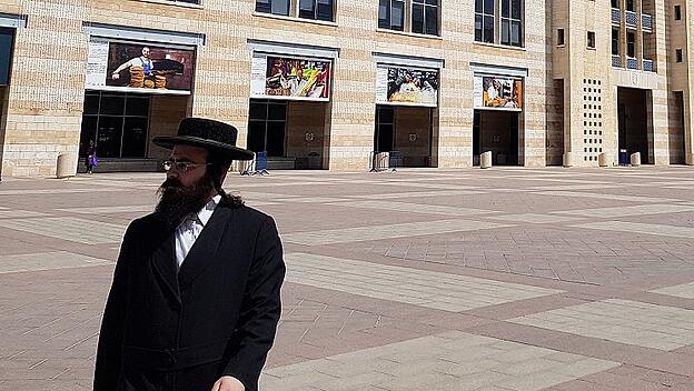 Orthodoxe Juden sind eine wichtige Wählergruppe.