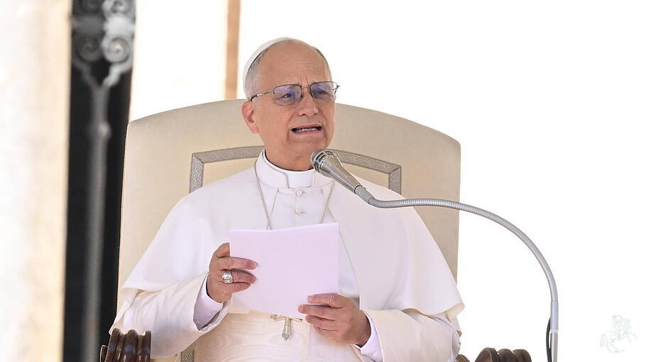 Papst Leo XIV. am 8. Oktober