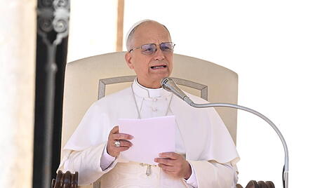 Papst Leo XIV. am 8. Oktober