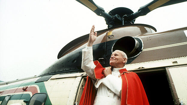 Papst Johannes Paul II. im Jahr 1984