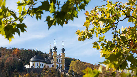Herbstlicher Blick aufs Käppele