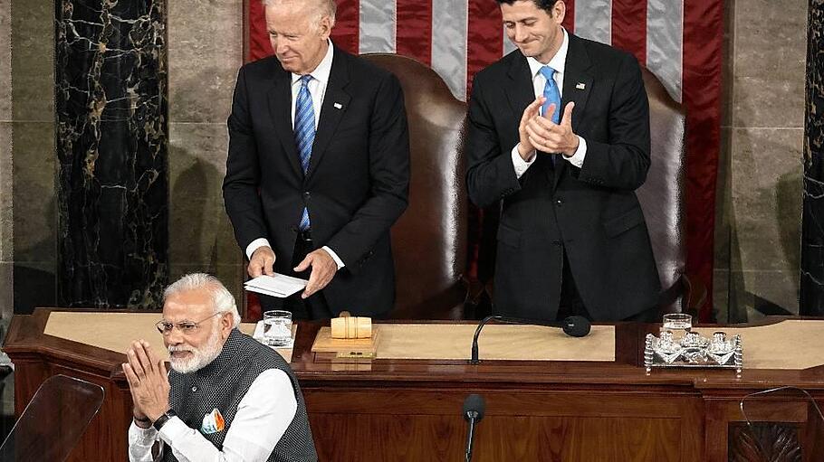 India Prime Minister Modi Addresses Joint Session of Congress
