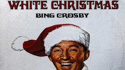 Bing Crosby: Plattencover von "White Christmas"