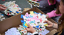 Kind mit Rechte-Puzzle