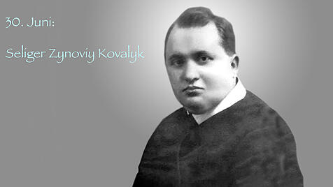 Pater Zynoviy Kovalyk wurde 2001 von Johannes Paul II. in Lwiw seliggesprochen