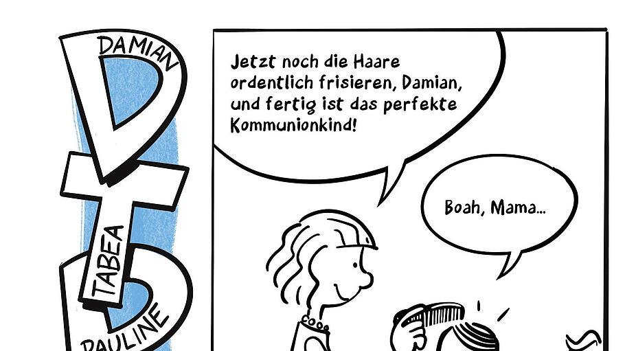 DTP Cartoon - Erstkommunion