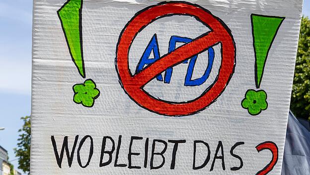 Demonstration gegen den AfD-Bundesparteitag