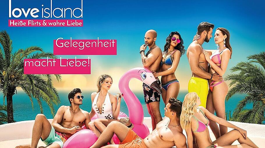 Plakat "Love Island"